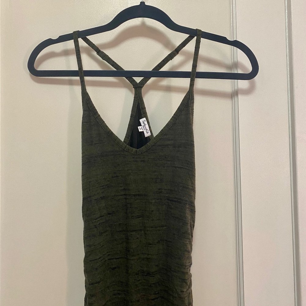 Splendid Brushed Triblend Dress in Olivine